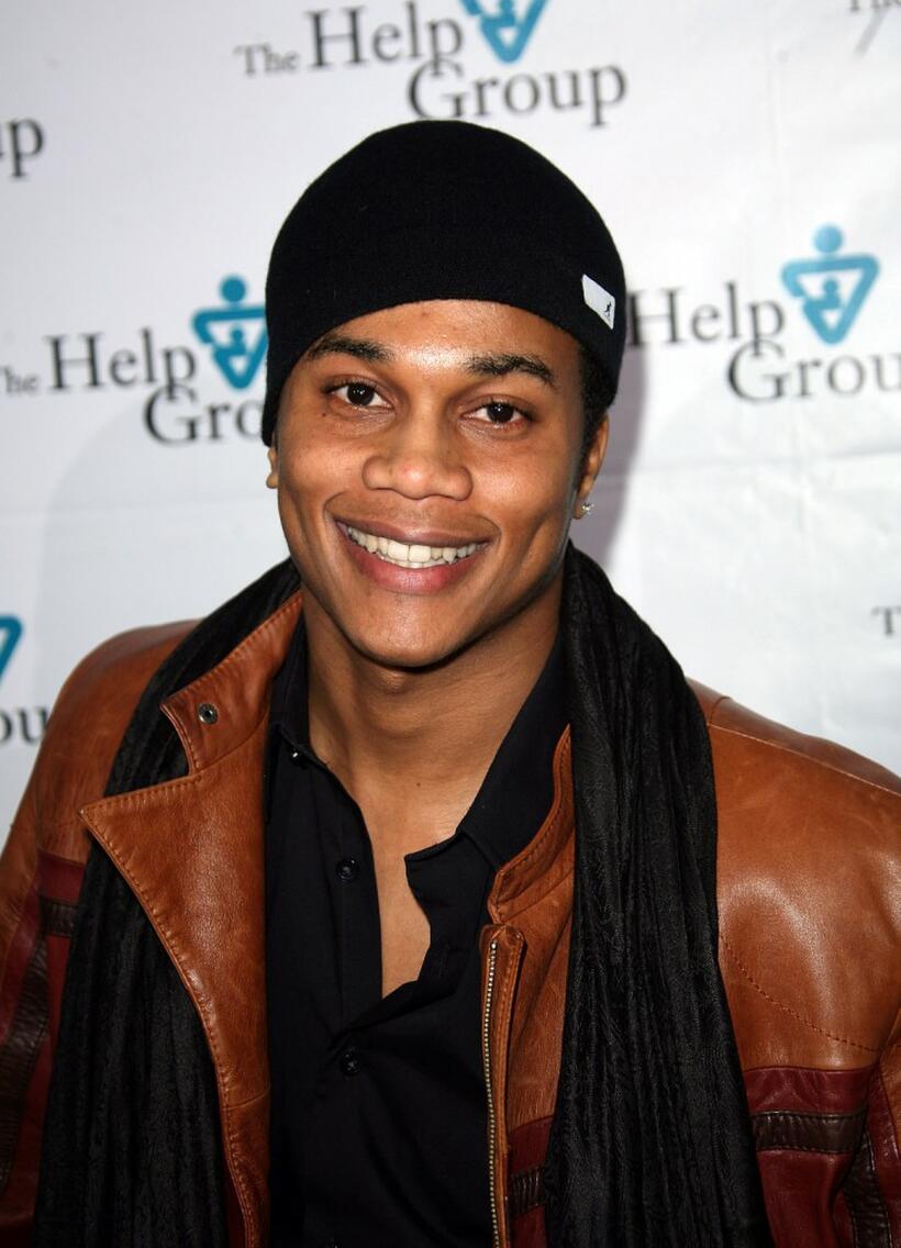 Cory C. Hardrict at the Help Group's Teddy Bear Ball.