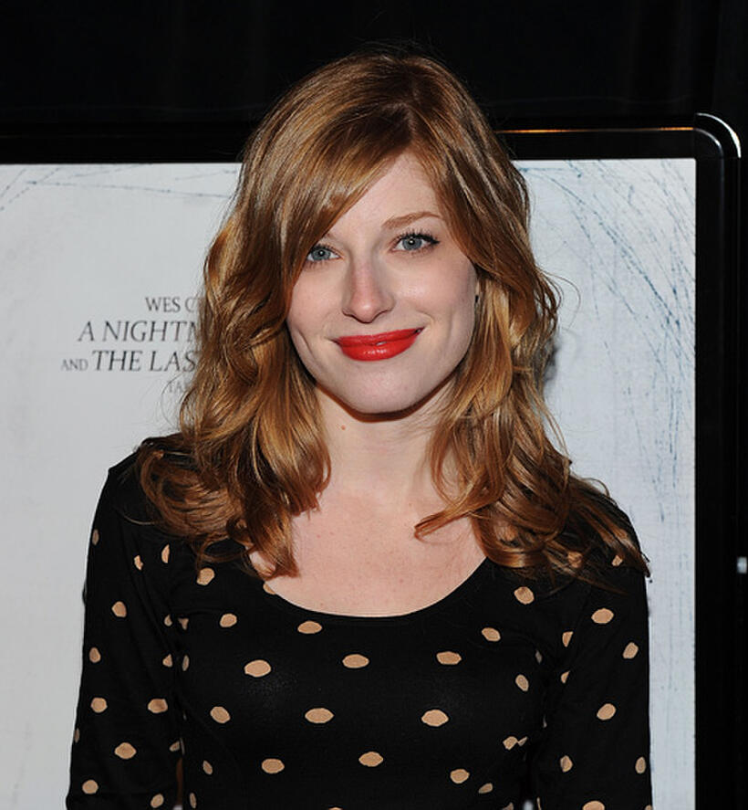 Zena Grey at the New York premiere of "My Soul To Take."