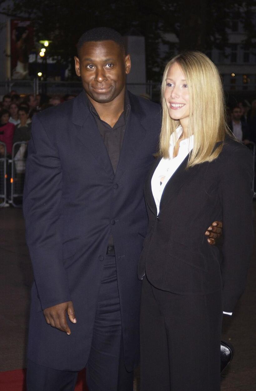 David Harewood and Kirsty Vice at the Screen Nation Film and Television Awards 2003.
