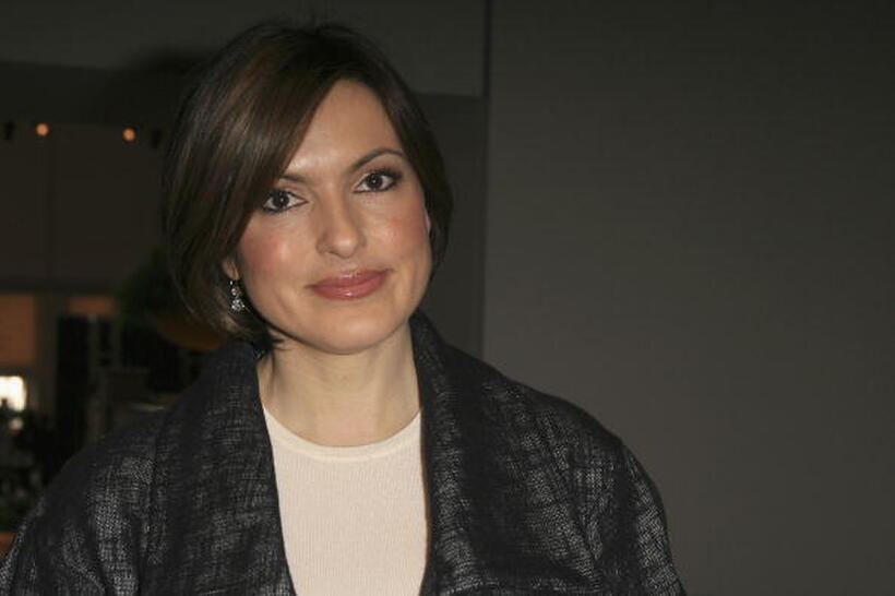 Mariska Hargitay at the Mercedes-Benz Fashion Week Fall 2008.
