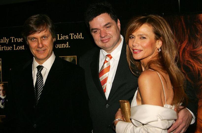 Lasse Hallstrom, Oliver Platt and Lena Olin at the special screening of "Casanova."