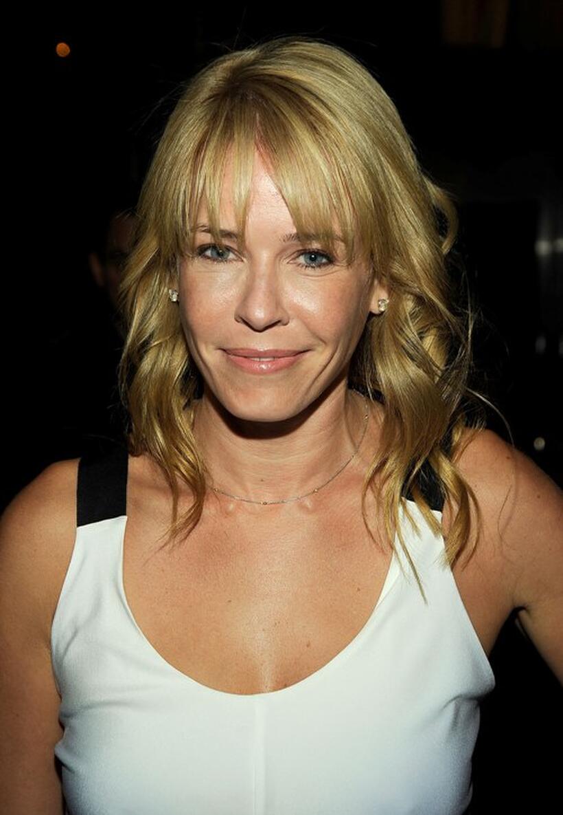 Chelsea Handler at the fundraiser for NYPD/NYFD 9/11 Rescue Workers.