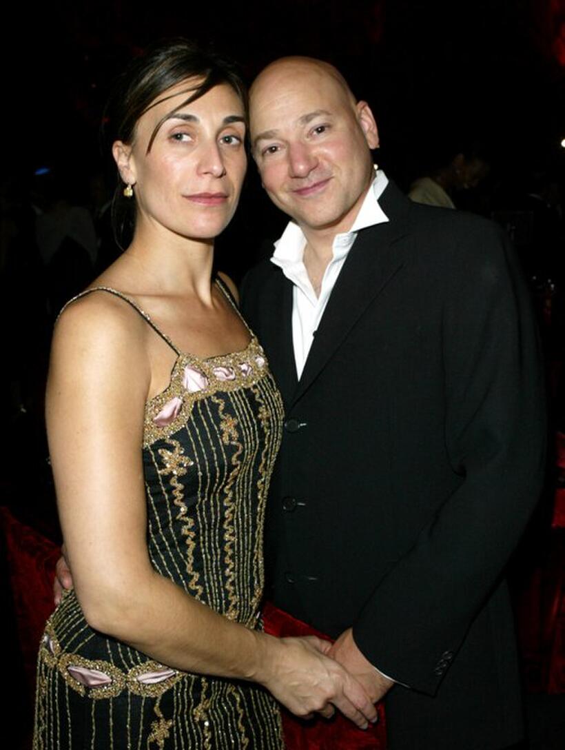 Elisa Appi and Evan Handler at the 56th Annual Primetime Emmy Awards.