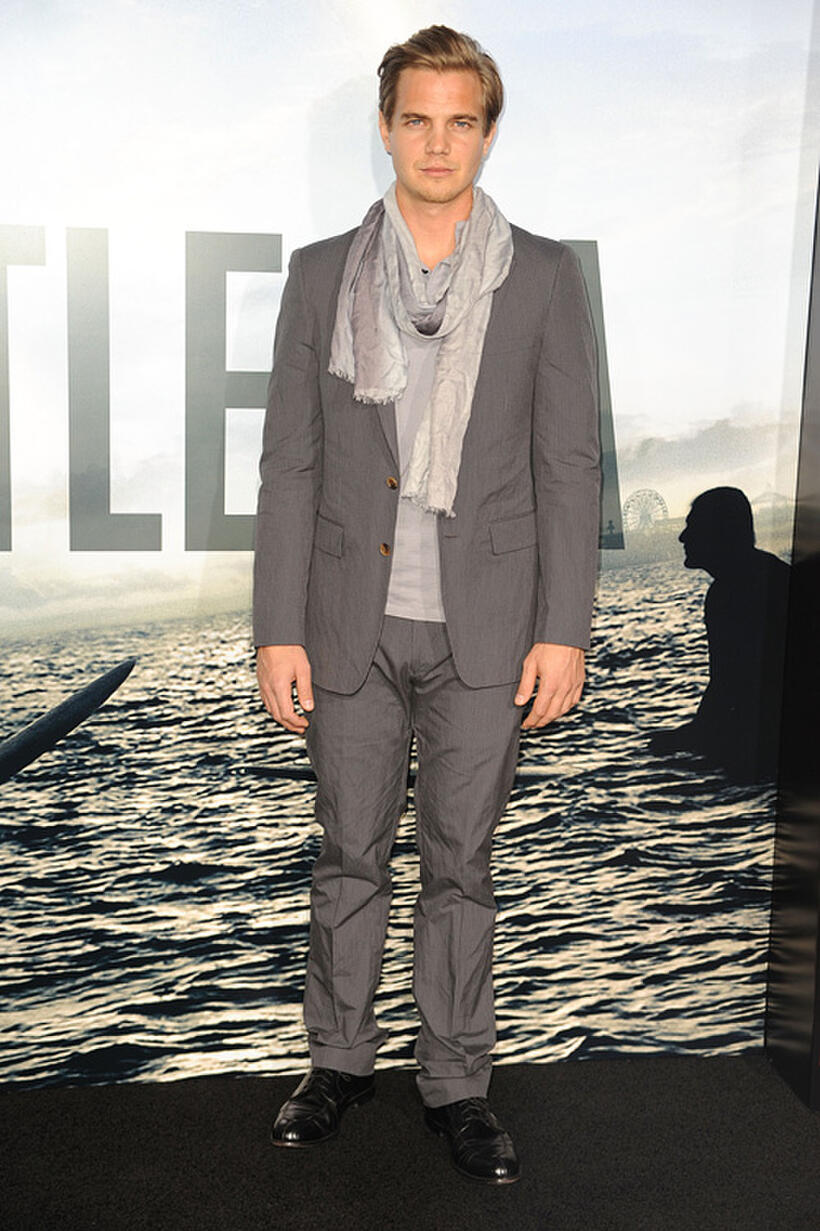 Taylor Handley at the California premiere of "Battle: Los Angeles."