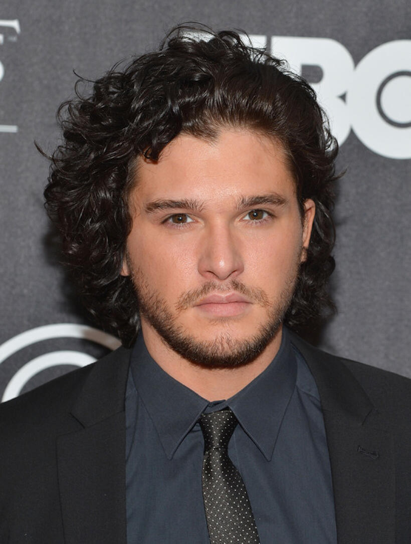 Kit Harington at the Exhibition New York opening of "Game Of Thrones."