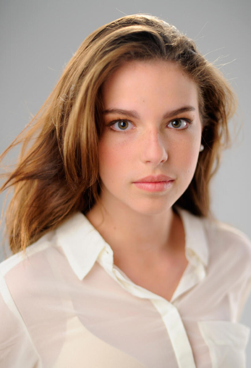 Perla Haney-Jardine at the Tribeca Film Festival 2012 portrait studio in New York.