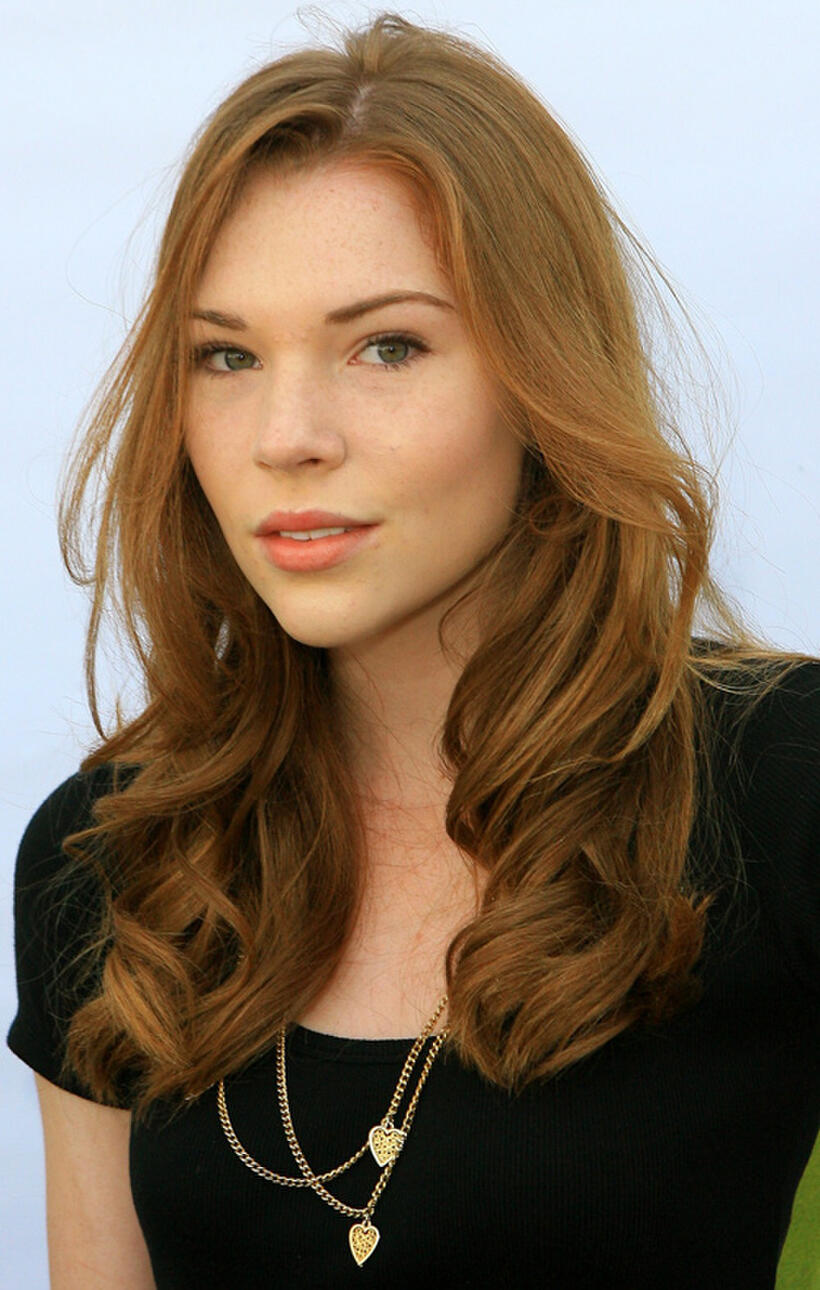 Courtney Halverson at the Mercedes Benz Fashion Week in California.