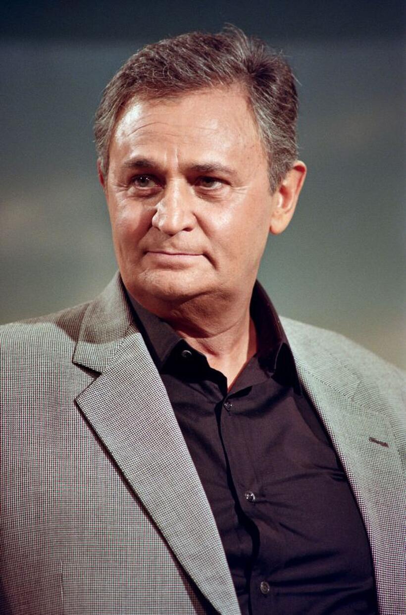 Roger Hanin at the TV show "Champs Elysees."