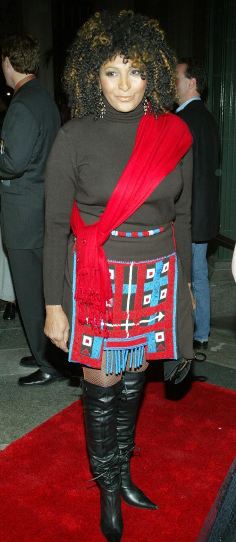 Pam Grier at the the after party for "The L Word". screening at the LACMA