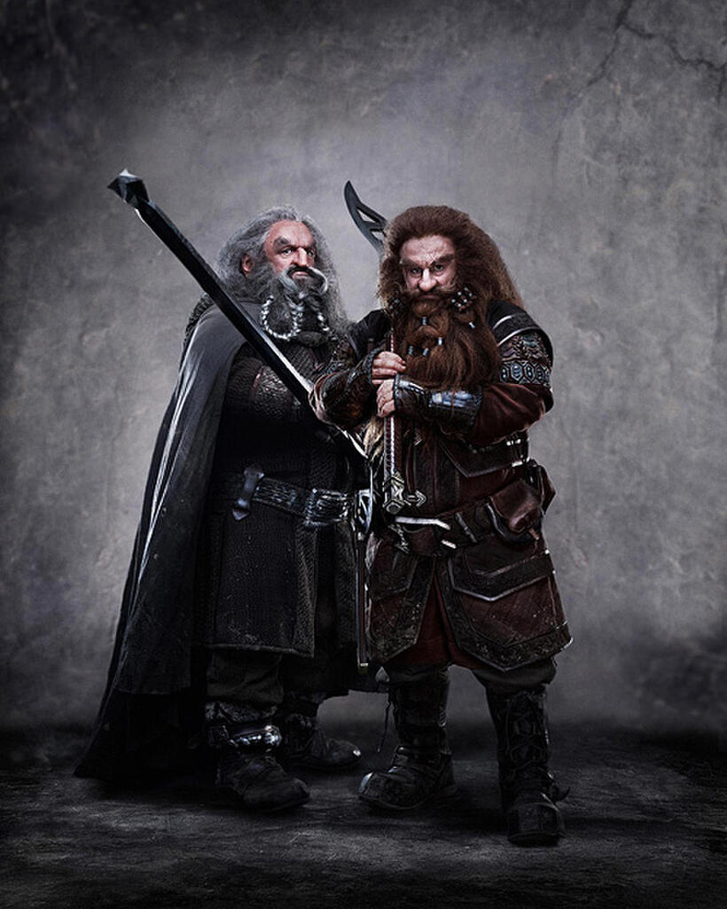 John Callen as Oin and Peter Hambleton as Gloin in "The Hobbit: An Unexpected Journey."