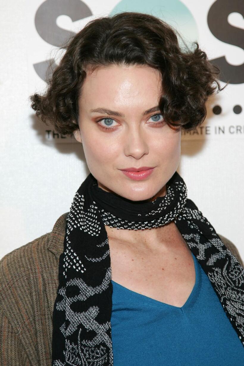 Shalom Harlow at the opening night premiere of "SOS."