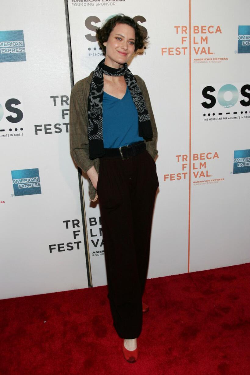 Shalom Harlow at the opening night premiere of "SOS."