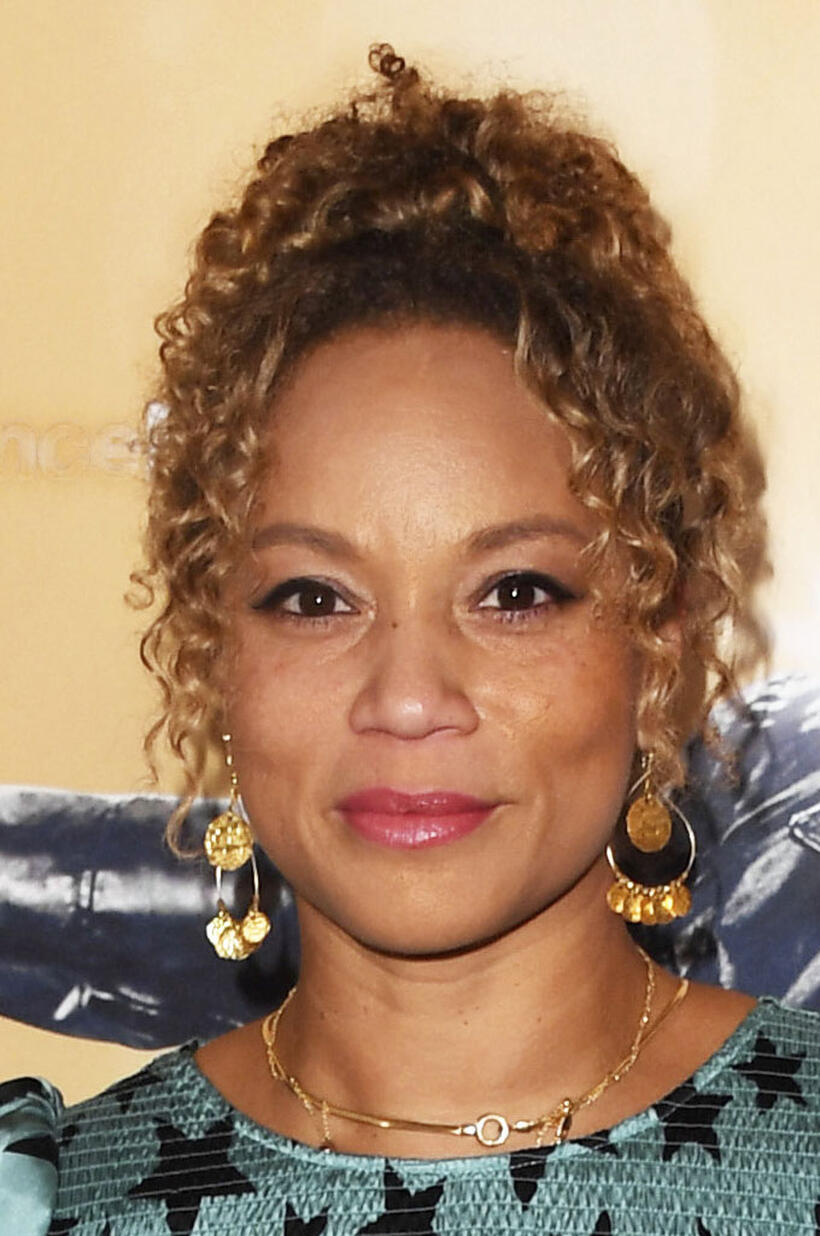 Angela Griffin at the London premiere of "Whitney Houston: I Wanna Dance With Somebody".