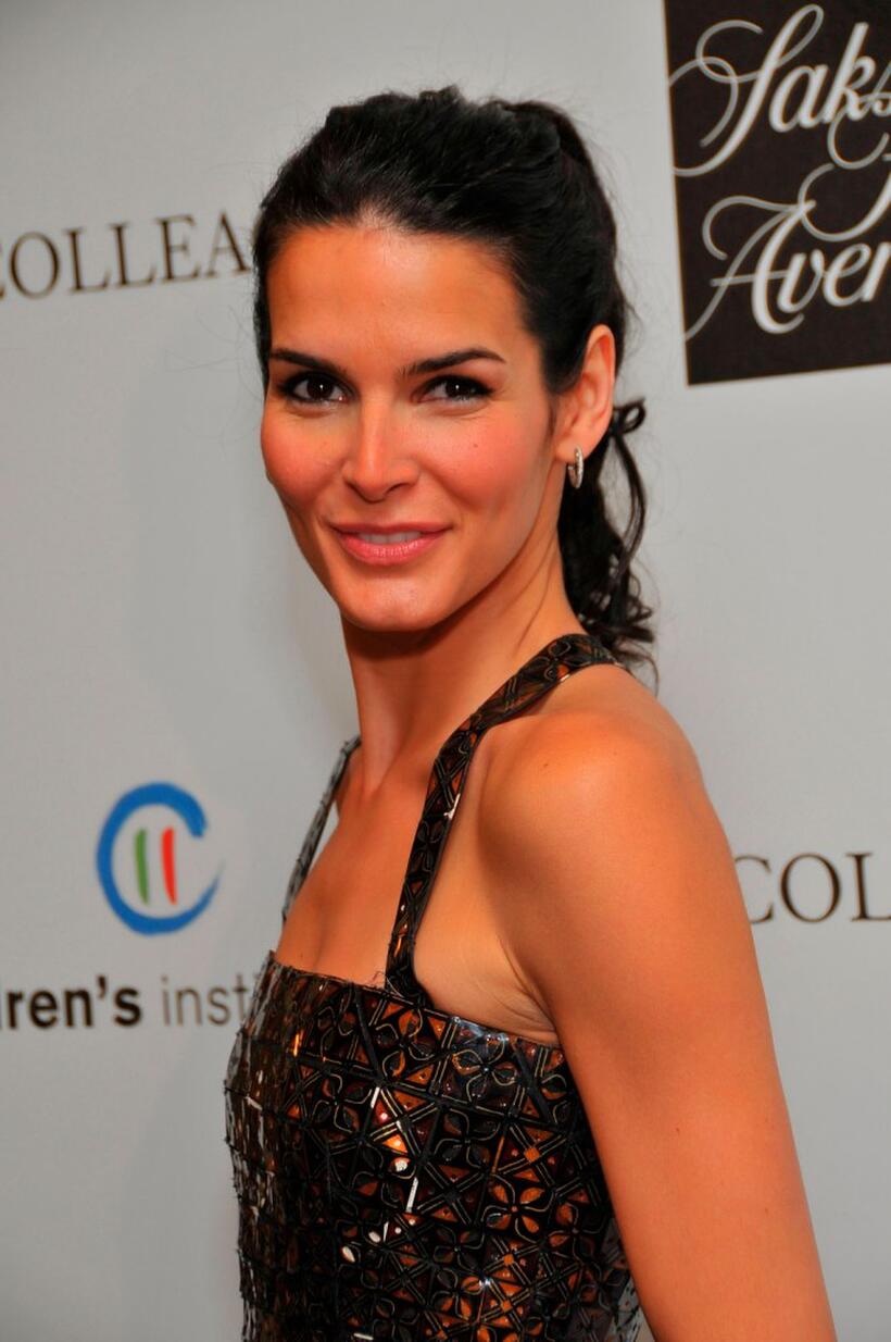 Angie Harmon at the Saks Fifth Avenue's 20th Annual Spring Luncheon.