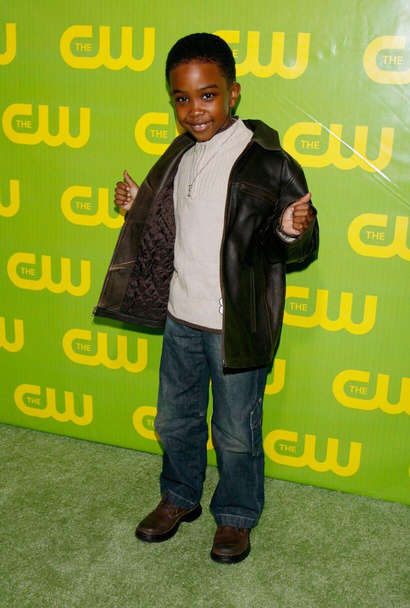 Khamani Griffin at the CW Network Winter TCA Party.