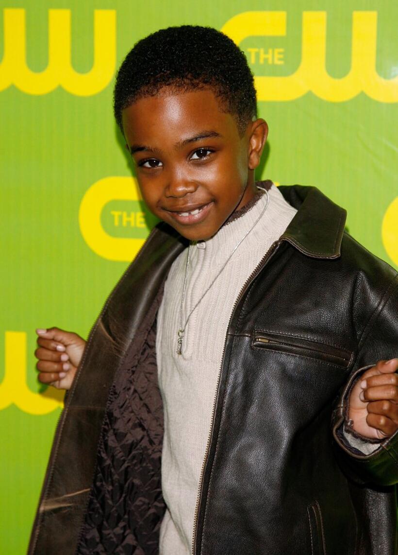 Khamani Griffin at the CW Network Winter TCA Party.