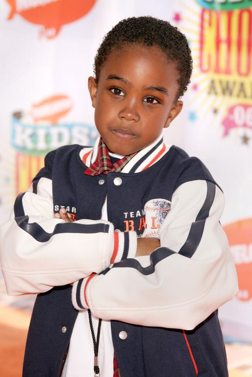 Khamani Griffin at the 19th Annual Kid's Choice Awards.