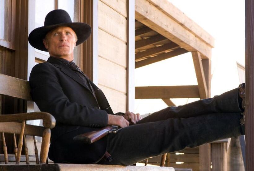 Ed Harris as Virgil Cole in "Appaloosa."