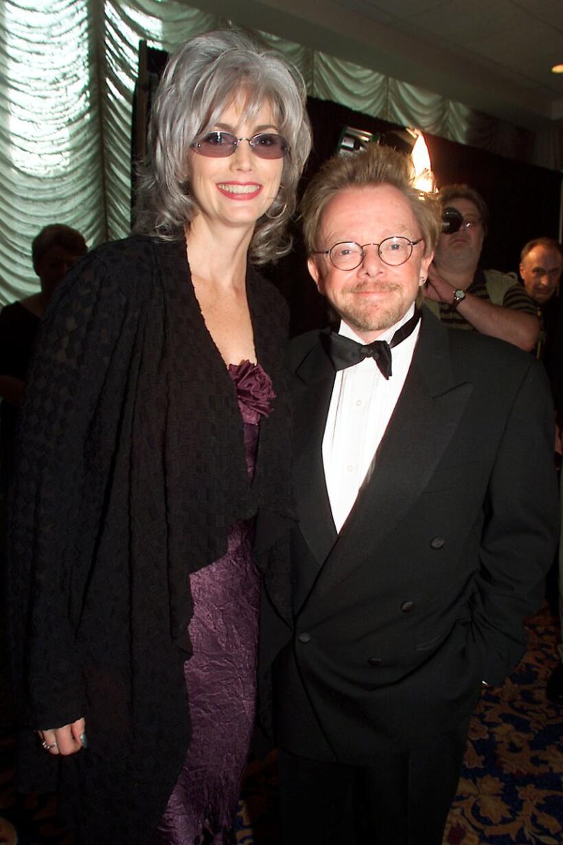 Emmylou Harris and Paul Williams at the Songwriters Hall of Fame 32nd Annual Awards.