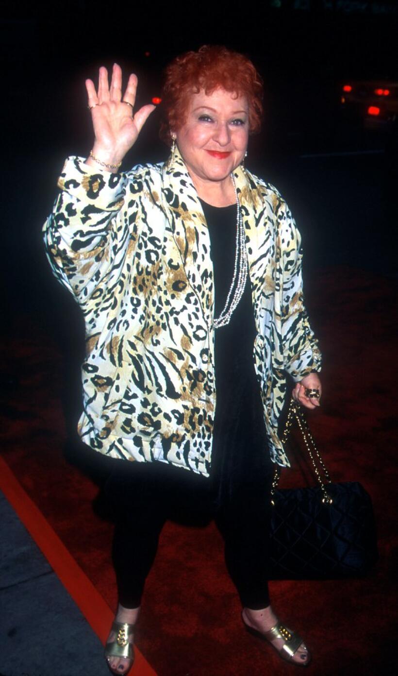 Estelle Harris at the New York premiere of "I Dreamed Of Africa."