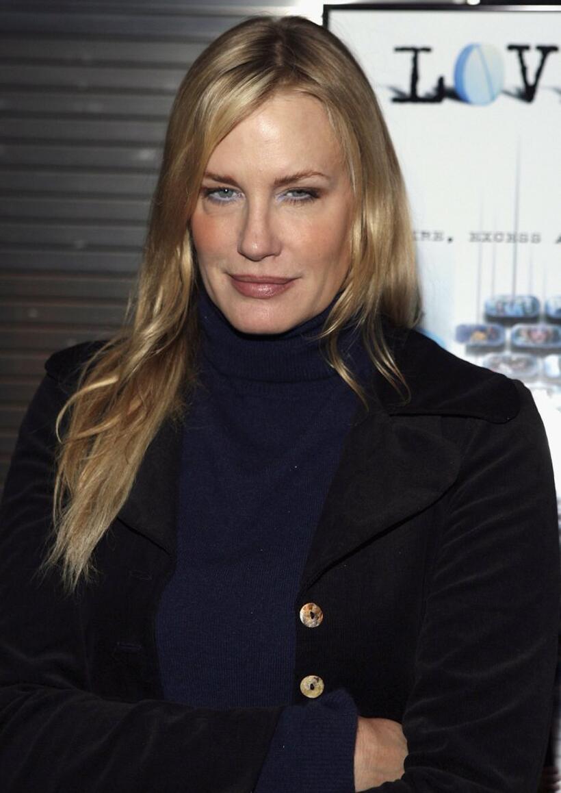 Daryl Hannah arrives at the screening of "Love Is The Drug."