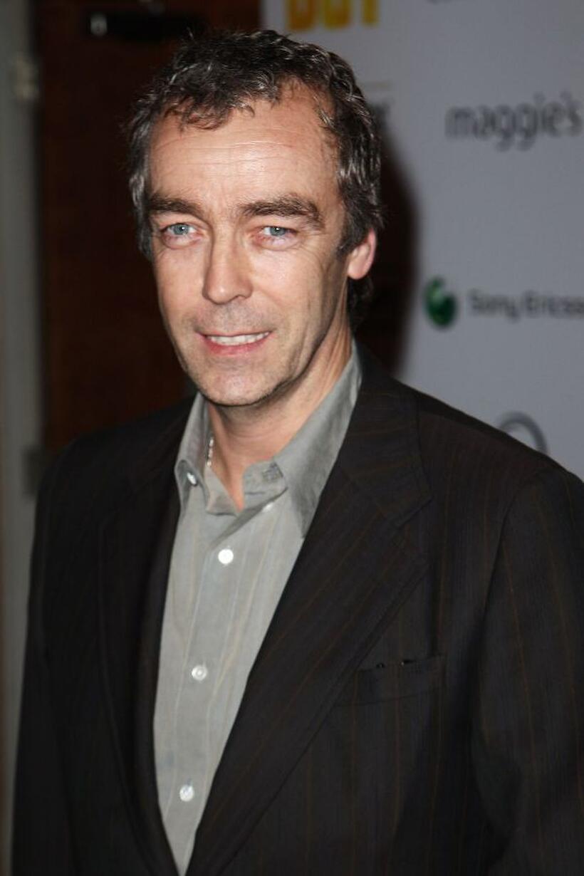 John Hannah at the London premiere of "Nowhere Boy."