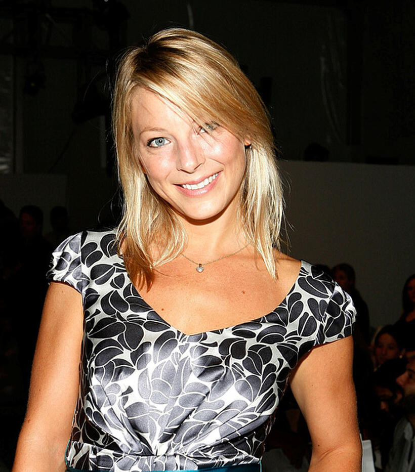 Anastasia Griffith at the Cynthia Steffe Spring 2009 Fashion show during the Mercedes-Benz Fashion Week.