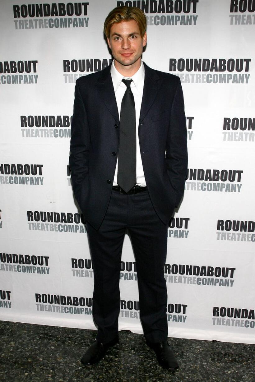 Gale Harold at the opening night of "Suddenly Last Summer."