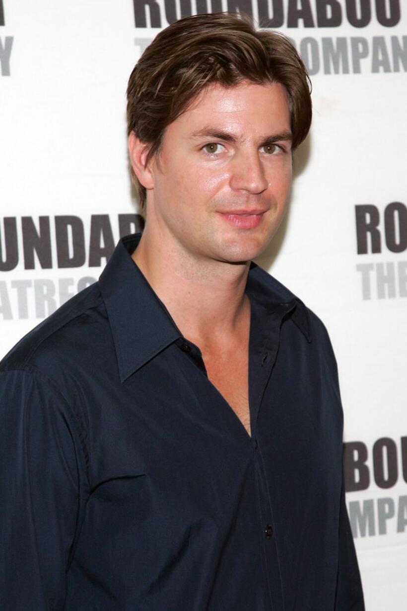 Gale Harold at the rehearsal of "Suddenly Last Summer."
