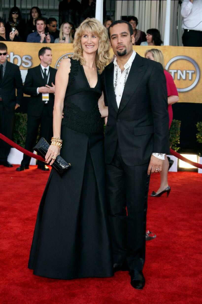 Laura Dern and Ben Harper at the 15th Annual Screen Actors Guild Awards.