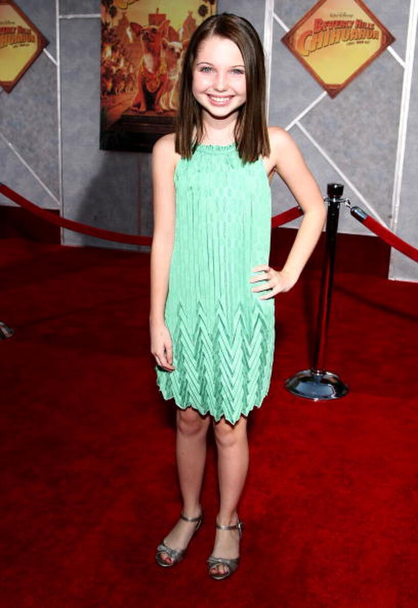 Sammi Hanratty at the world premiere of "Beverly Hill Chihuahua."