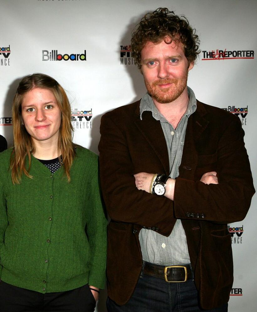 Marketa Irglova and Glen Hansard at the Hollywood Reporter/Billboard Film and TV Music Conference.