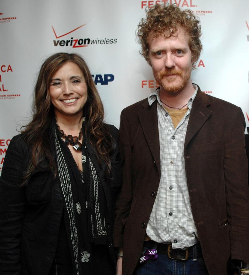 Loretta Munoz and Glen Hansard at the ASCAP Tribeca Music Lounge during the 2007 Tribeca Film Festival.