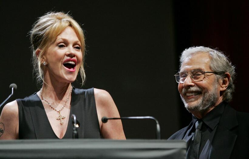 Melanie Griffith and Mark Rydell at the 34th Annual Daytime Creative Arts and Entertainment Emmy Awards.
