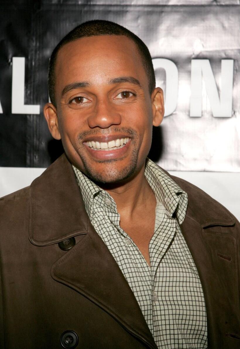 Hill Harper at the Reel Lounge gala benefit for the Creative Coalition.
