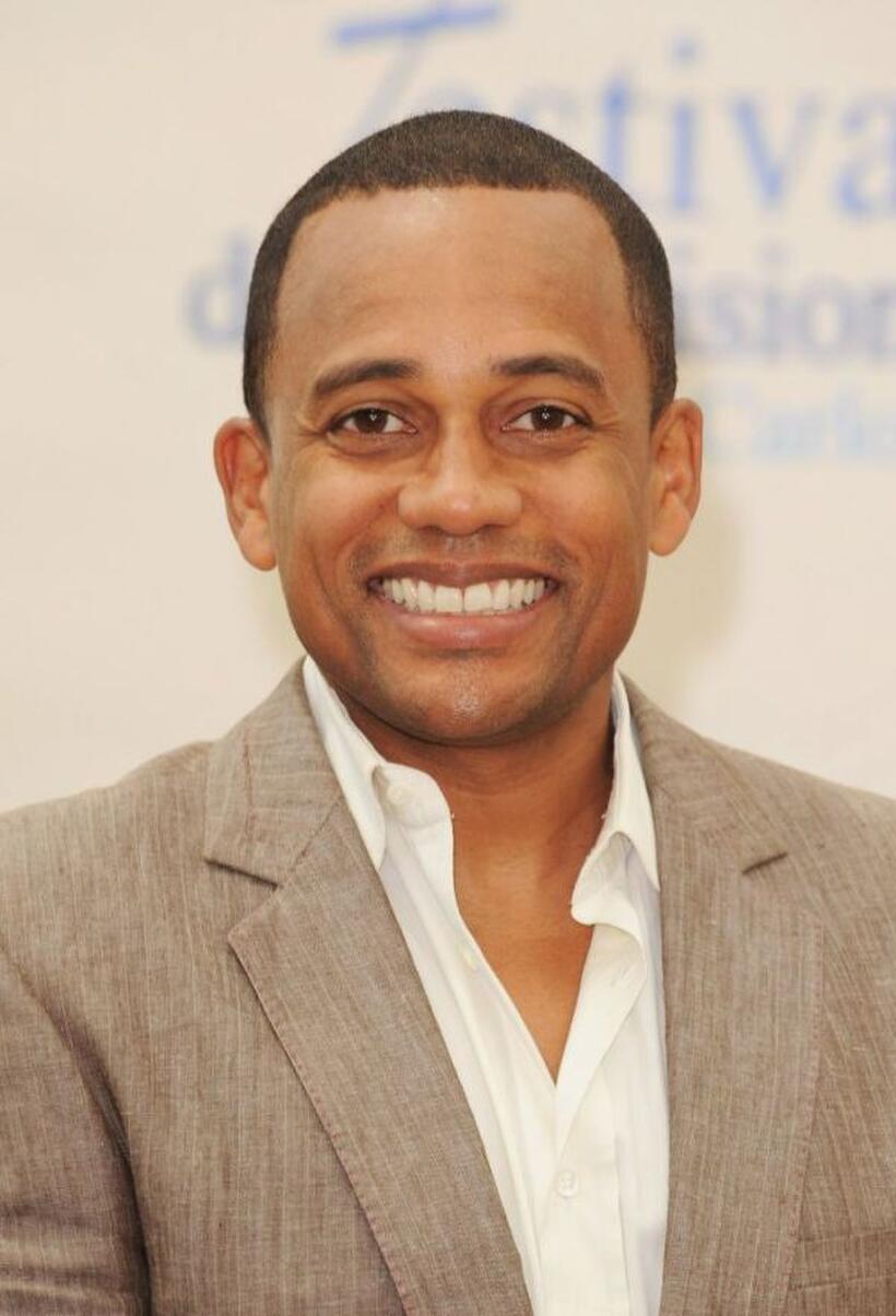 Hill Harper at the photocall of "CSI New York" during the 2009 Monte Carlo Television Festival.