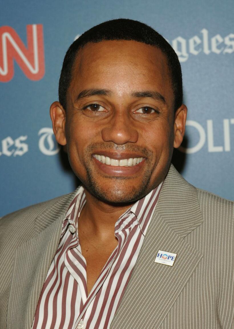 Hill Harper at the CNN, LA Times Politico Democratic Debate.