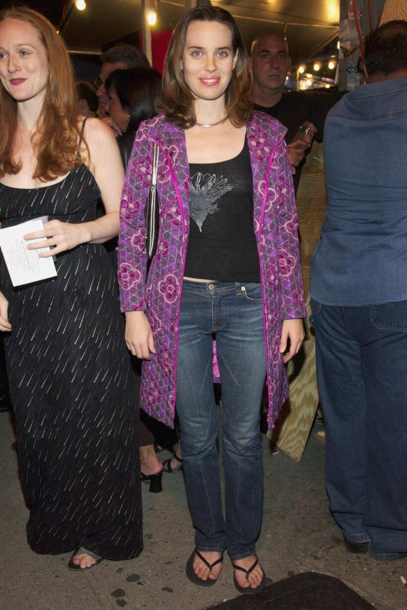 Savannah Haske at the launch party of David Adler's documentary "Mafia New York."