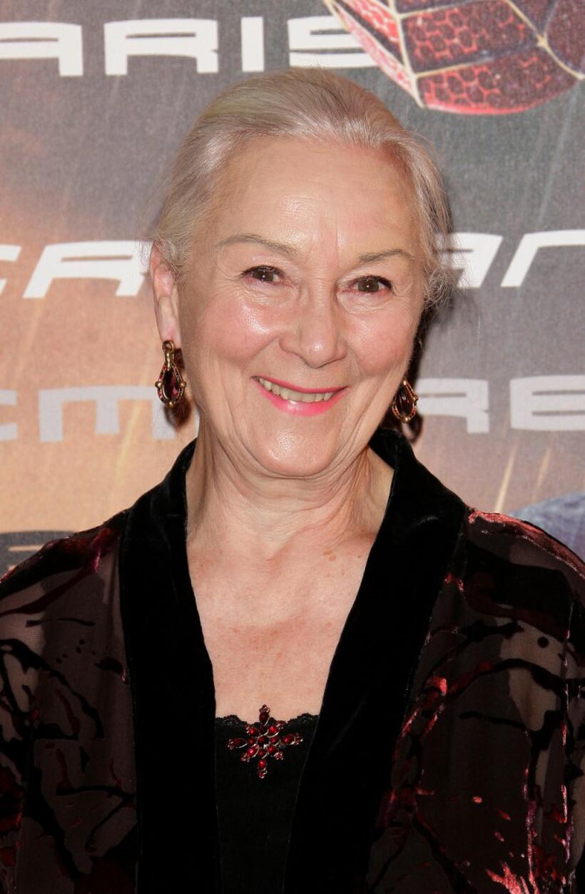 Rosemary Harris at the premiere of "Spider-Man 3" at the Grand Rex cinema in Paris.