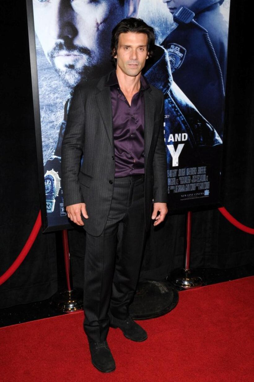 Frank Grillo at the New York premiere of "Pride and Glory."