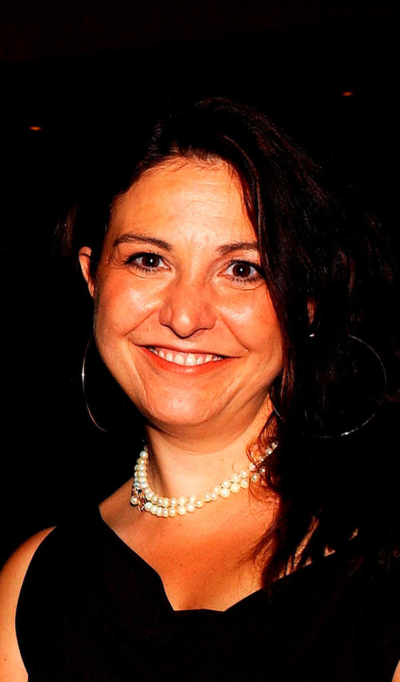 Janet Grillo at the Cure Autism Now's "Acts of Love" pre-show dinner in California.