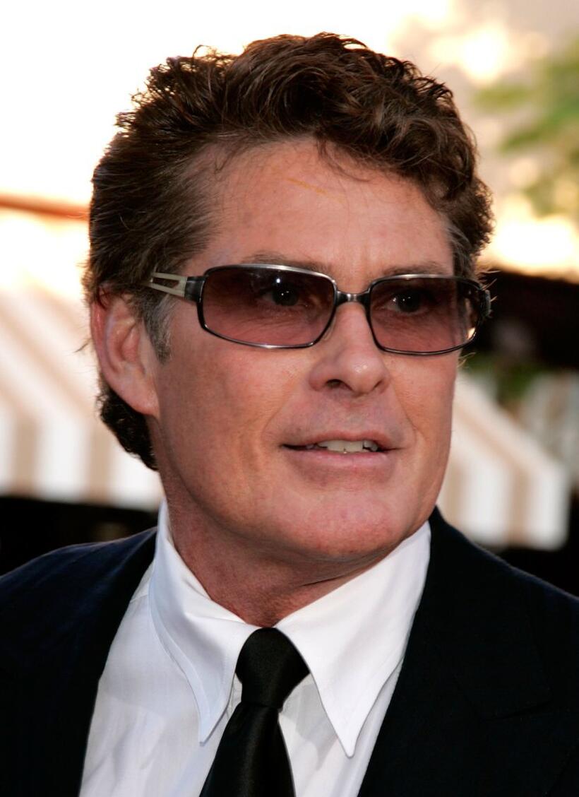 David Hasselhoff at the premiere of "Click".