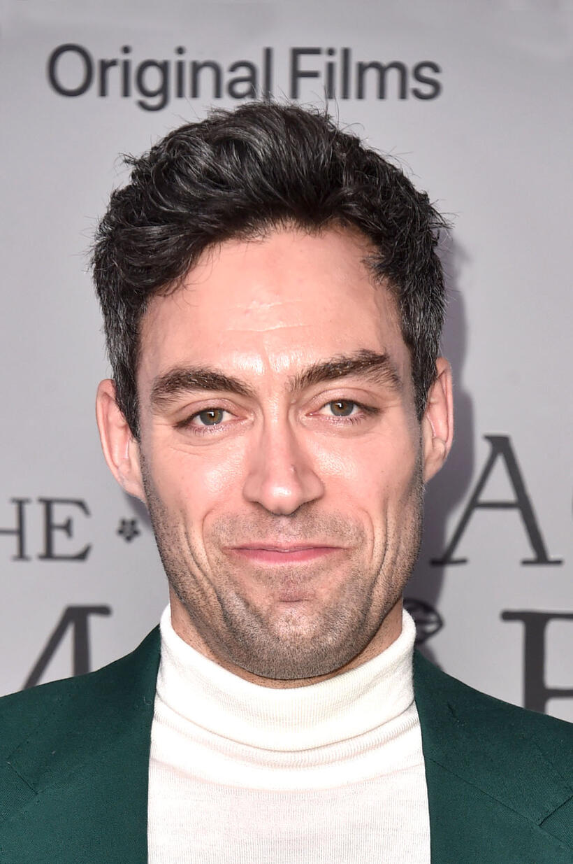 Alex Hassell at the Los Angeles premiere of "The Tragedy Of Macbeth". 