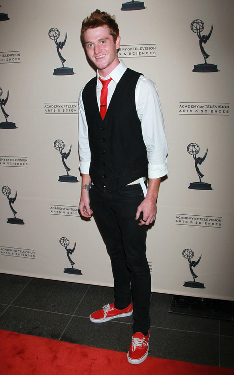 Eddie Hassell at the 2011 Daytime Emmy Awards Nominees Cocktail Reception in California.