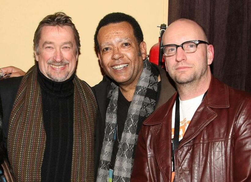 Geoffrey Gilmore, Wendell B. Harris, Jr. and Steven Soderbergh at the Sundance Institute's 25th Anniversary party during the 2009 Sundance Film Festival.