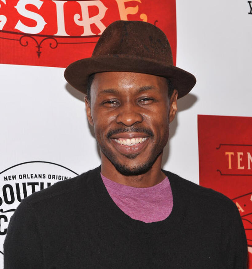 Wood Harris at the after party of the opening night of "A Streetcar Named Desire" in New York City.