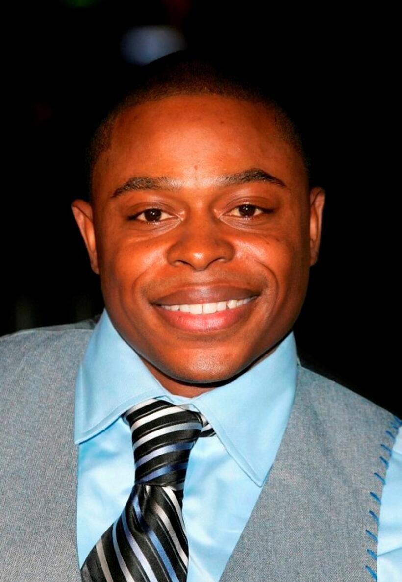 Kareem J. Grimes at the premiere of "Jarhead."