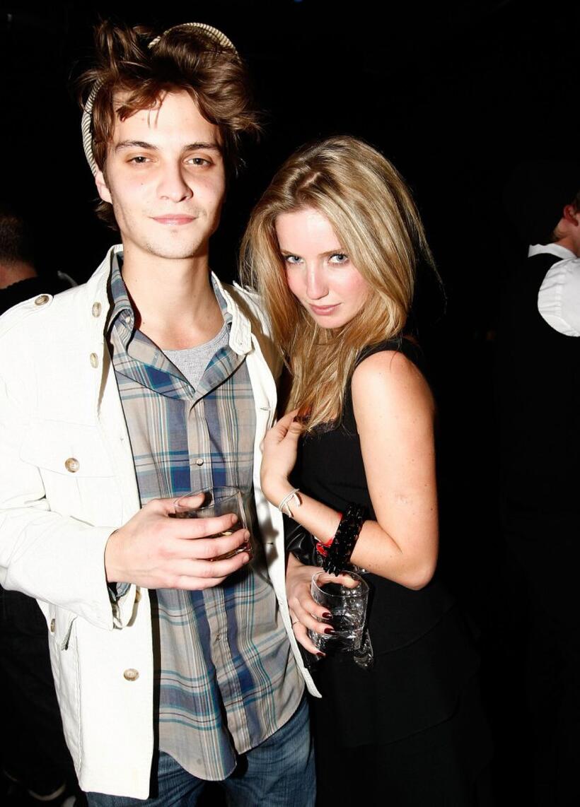 Luke Grimes and Annabelle Wallace at the Burberry and GQ celebrate Burberry the Beat For Men.