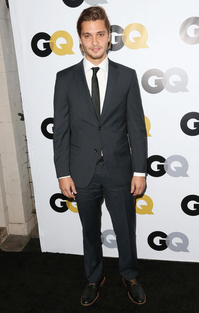 Luke Grimes at the GQ Men of The Year Party in California.