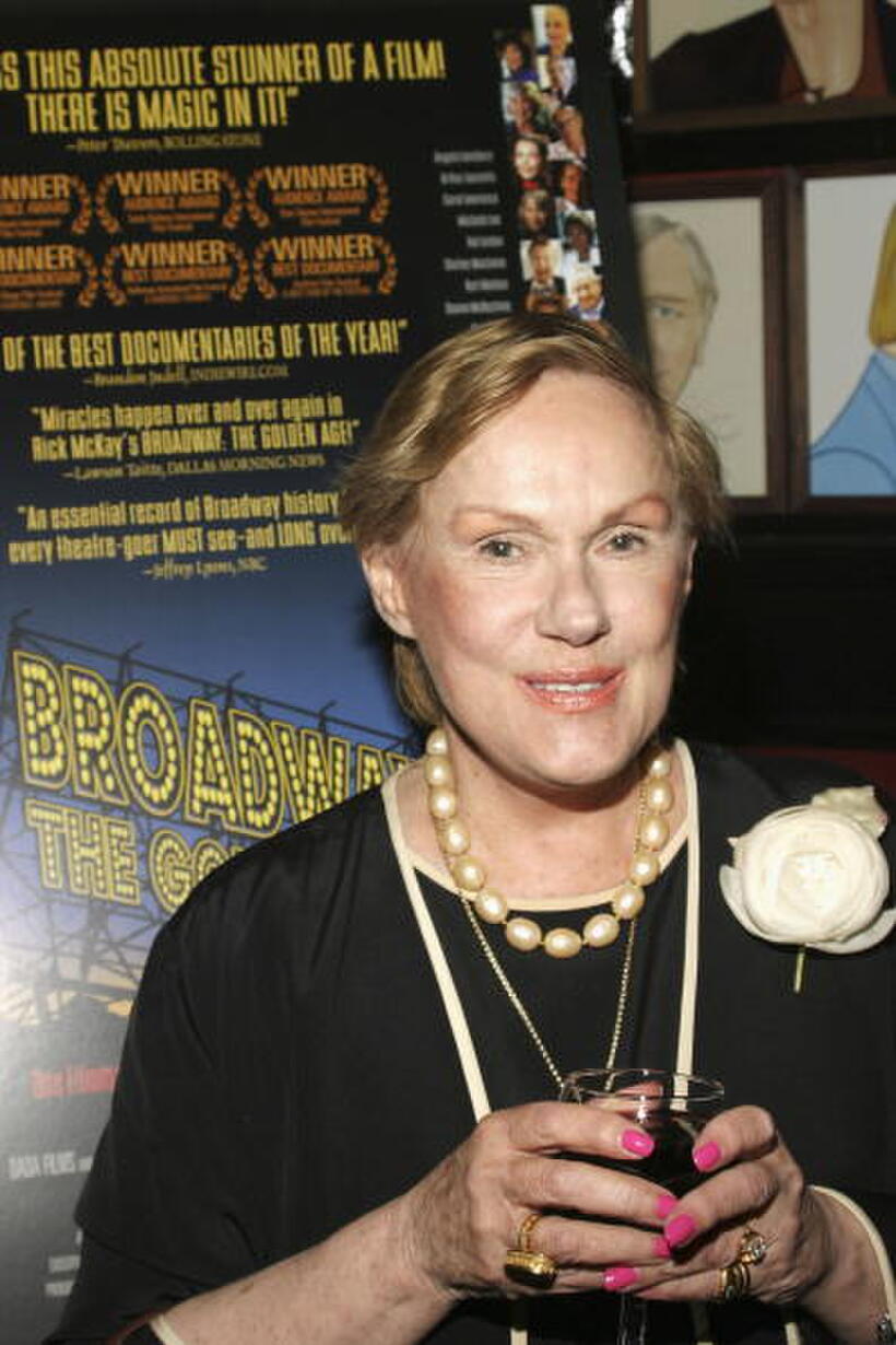 Tammy Grimes at the After party for "Broadway: The Golden Age".
